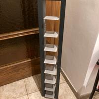 Porta cd in metallo design