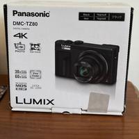 Fotocamera, Panasonic Lumix DMC-TZ80 4k compatta