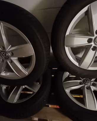 4 Ruote cerchi in lega originali Volkswagen Golf 7