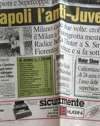CORRIERE DELLO SPORT 1985