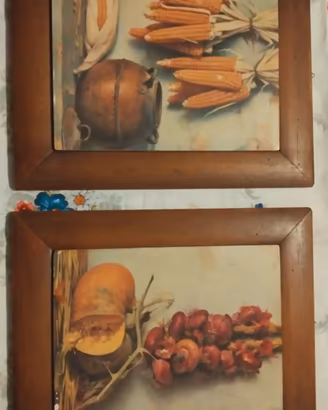 cornici in legno arte povera 