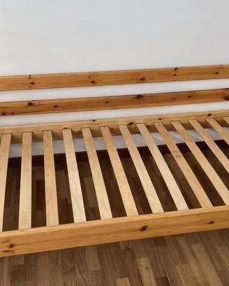 2 letti flexa in legno