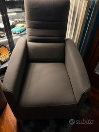 Poltrona Relax Pelle