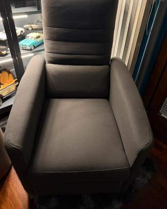 Poltrona Relax Pelle