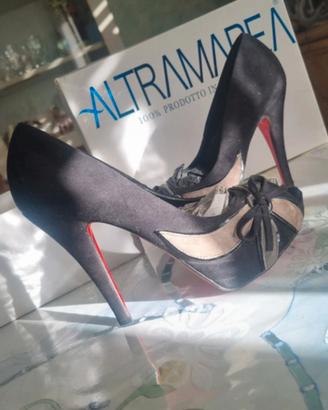 décolleté scarpe con tacco alto 