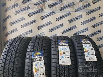 4 pneumatici 195 60 15 tyfoon 4 stagioni nuovi