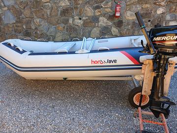 Gommone più motore