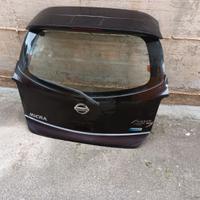 portellone posteriore nissan micra k13 restyling