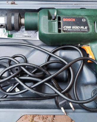 Trapano Bosch CSB 500 RLE + base verticale