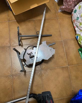 Gira arrosto elettrico artigianale