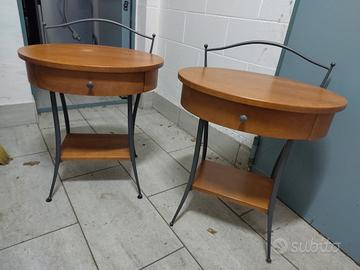 Comodini in Legno di Ciliegio 