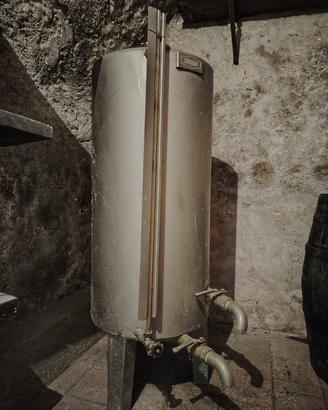 Contenitore inox per vino/olio