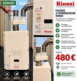 Scaldabagno Rinnai con scarico fumi