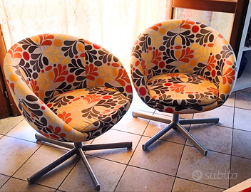 Sedie poltroncine girevoli Ikea skruvsta