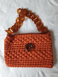 Borsa artigianale arancio