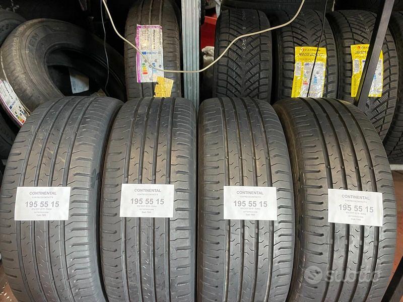 Continental 195/55 R15 85V ContiEcoContact 5 pneumatici usati Estive