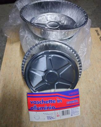 Vaschette alluminio per alimenti