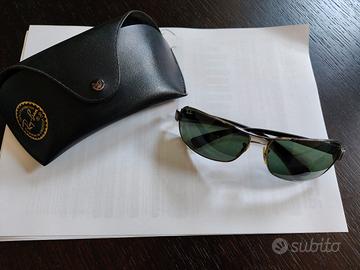 Occhiali ray-ban titanio lente verde