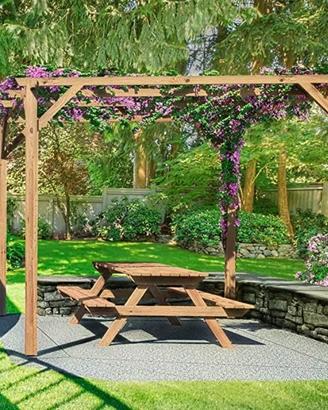 pergola in legno