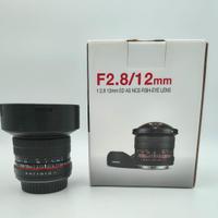Samyang 12mm f/2.8 ED AS FISH-EYE per Canon USATO