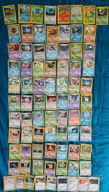 carte Pokemon vecchie serie.