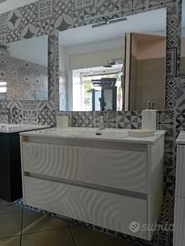 Composizione bagno vortice 80 cm.