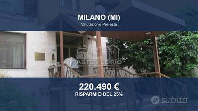 Immobile in asta di 75 m² con box auto a Milano