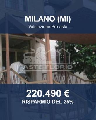 Immobile in asta di 75 m² con box auto a Milano