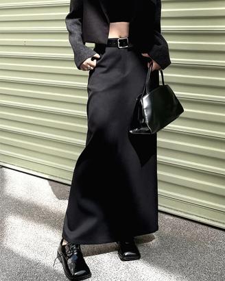 Abito lungo in cashmere  Nuovo di zecca