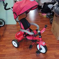 Triciclo/passeggino Con Asta Colibrino -COME NUOVO