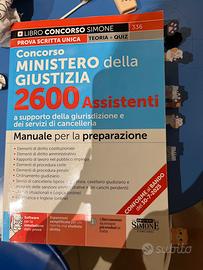 Man. Concorso Ministero Giustizia 2600 Assistenti