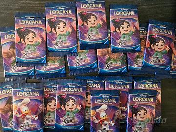 Disney Lorcana 20 pacchetti CIELI SCINTILLANTI