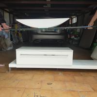 Mobile bagno completo con vasca e appoggio vetro
