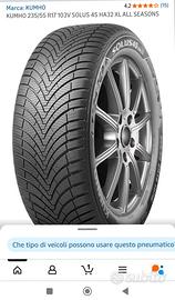 2 gomme nuove KUMHO 235/55/17