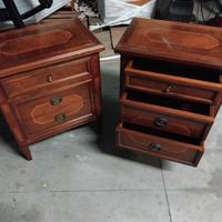Comodini in legno anni 1950