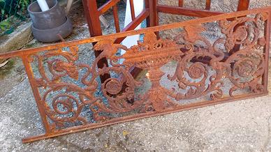 Sovrapporta originale in ghisa anno 800 antoquarar