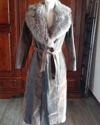Stupendo cappotto in camoscio 