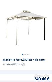 gazebo da giardino 