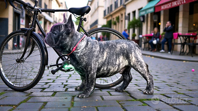Cucciolo bulldog francese maschio