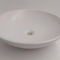 Lavabo rotondo bianco opaco