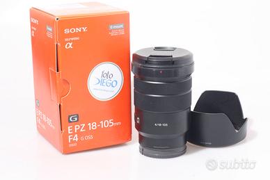 OBIETTIVO SONY E PZ 18-105 F/4 G OSS. E-MOUNT APSC