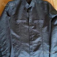 Camicia uomo a righe viola
