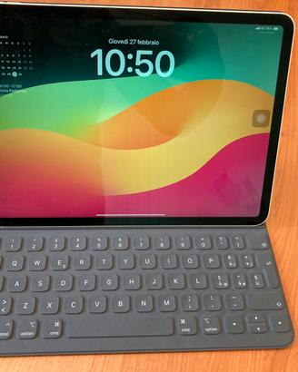 iPad Pro 11” Wi-Fi e Cellular 64Gb + tastiera
