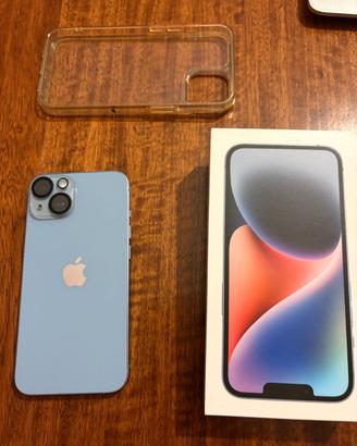 Apple iphone 14 128 gb, blu