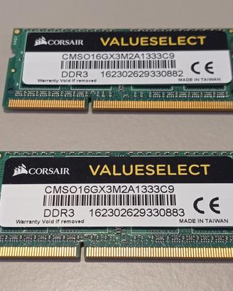 ram ddr3 2x16 gb
