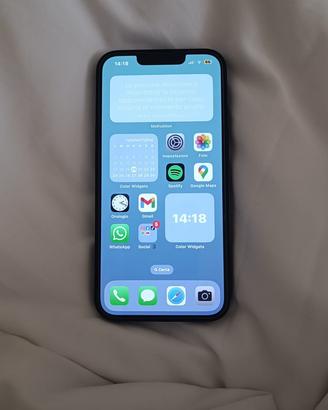 Iphone 13 mezzanotte batteria 100%