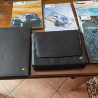 BMW Porta documenti in pelle +libretti uso e manut