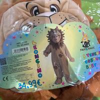 VESTITI CARNEVALE LEONE 2/3 anni