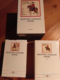 GEOFFREY CHAUCER OPERE -I MILLENNI - EINAUDI 