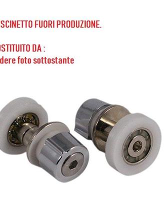 coppia pattini superiori/inferiori doccia Disenia